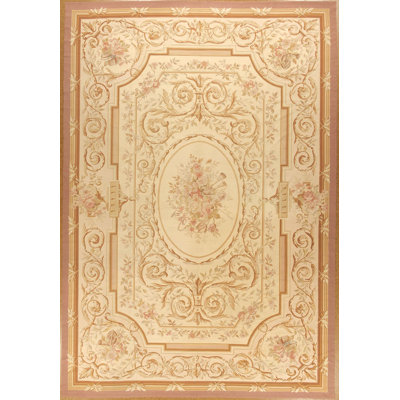 Tapis unique Desiya 12,2 X 17,7 années 2010 crème