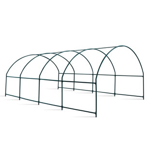 Greenhouse Replacement Frame for 20'X10'X7' Larger Walk in Hot Garden House , Support Arch Frame Climbing Plants/Flowers/Vegetables