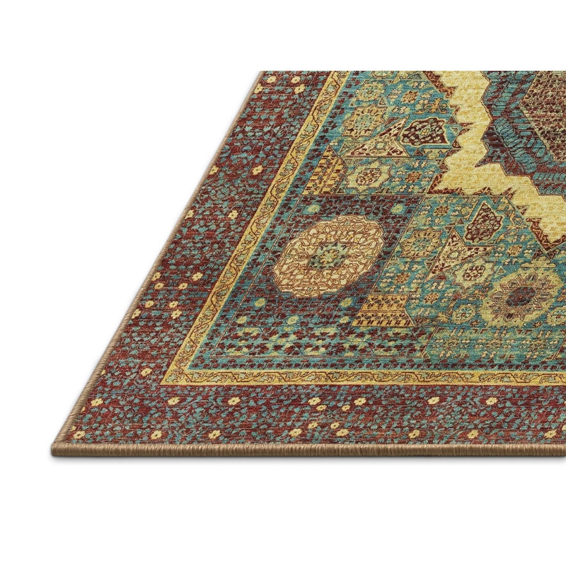 Abstract Indoor Rug, Rectangle 8' x 10'