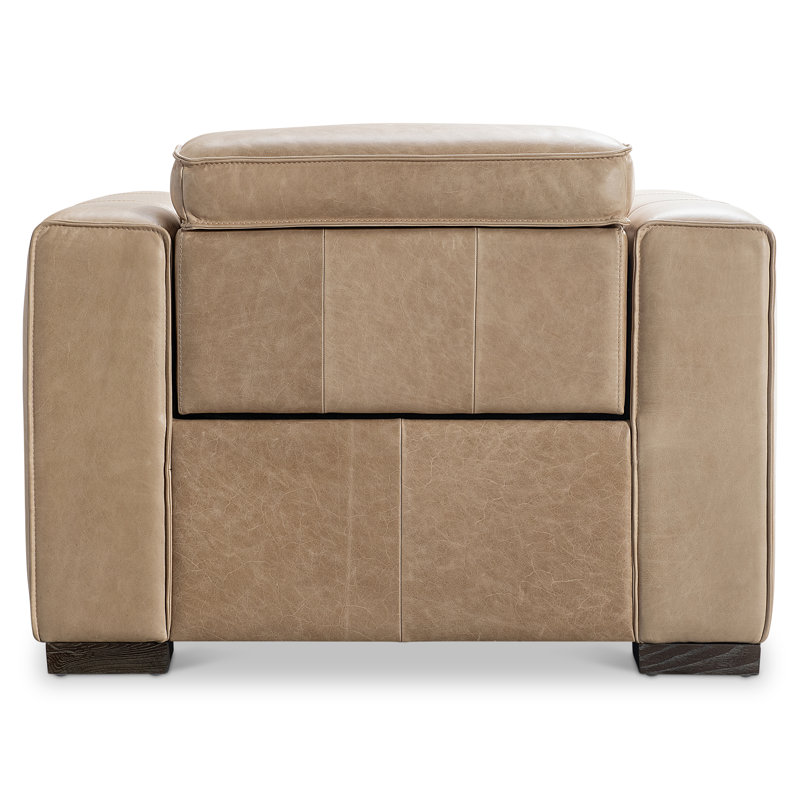 Bernhardt Nest Leather Power Motion Chair
