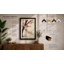 Cherry Blossom Branch Japandi - Framed Print-472121840-472121842