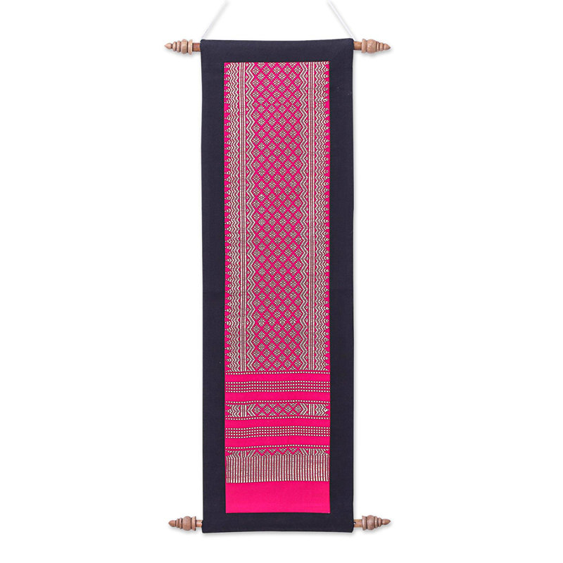 Lanna Hand Woven Cotton Wall Hanging