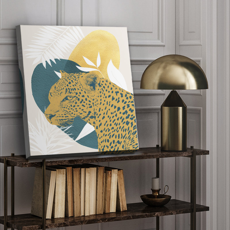 Jungle Cat II - galerie sur mesure, H 18 po x l 12 po