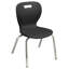 Chaises de classe empilables en plastique avec sièges profilés Shapes Series (ensemble de 4)-36420417-36432801