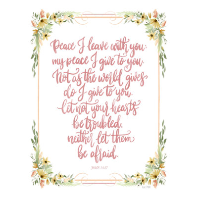 " Peace I Leave With You " by House Fenway