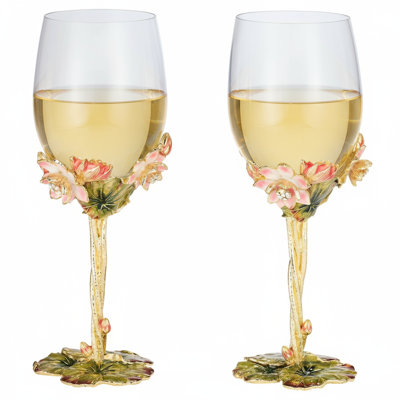 Lotus Wine Glass