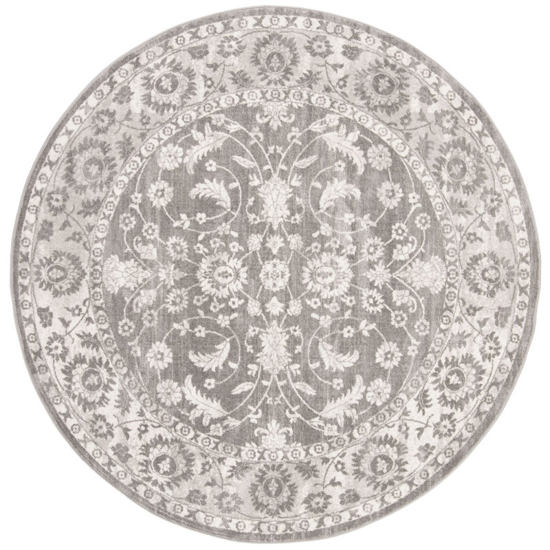 Llana Performance Oriental Rug, Round 3'