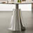 Compact 35" Round Dining Table