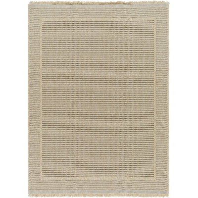 Klara Boho Jute-Look Beige Area Rug