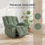 Fauteuil inclinable Green Velvet