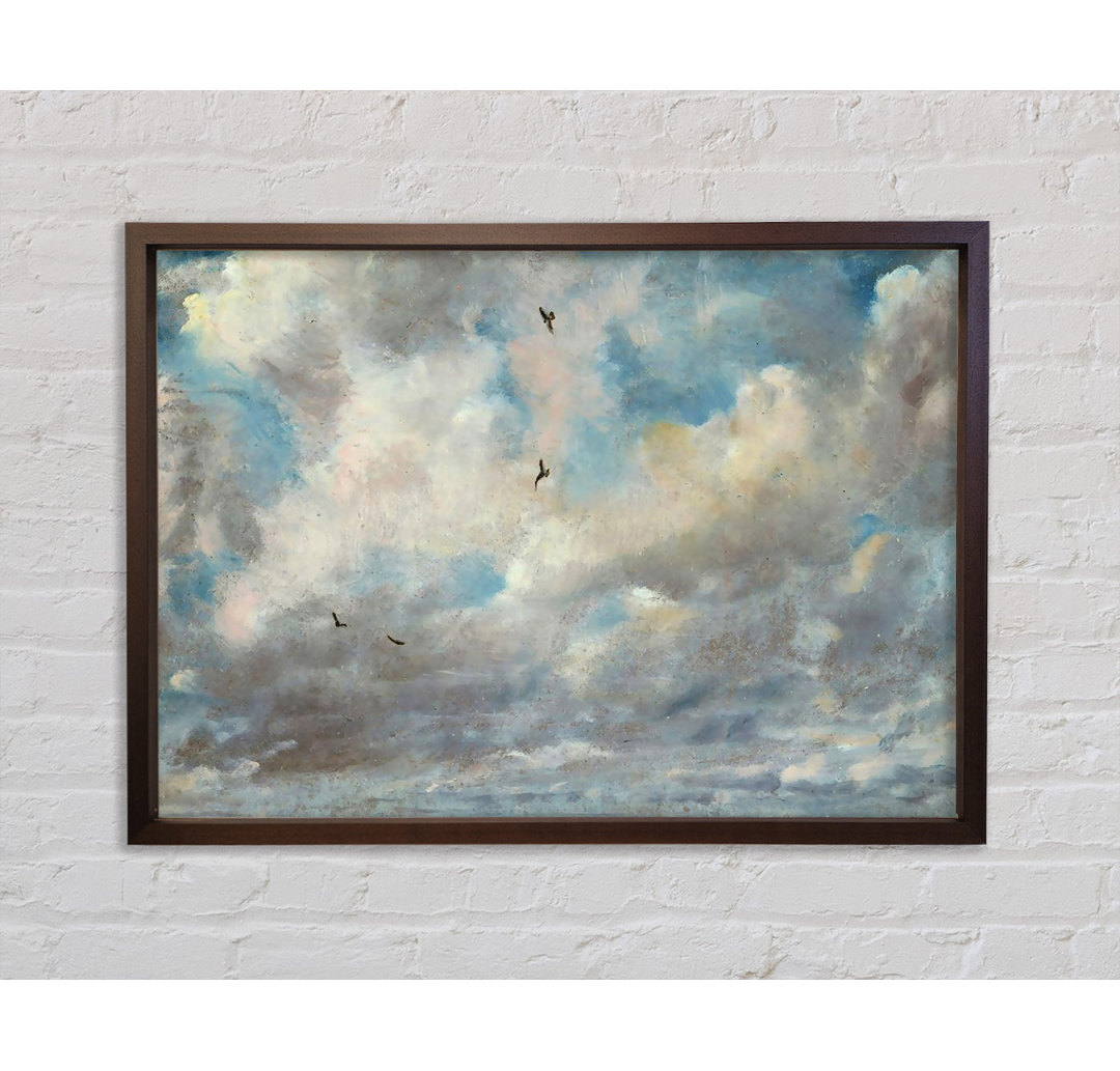 Constable Cloud Study - Einzelner Bilderrahmen Kunstdrucke auf Leinwand