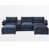 Polyester bleu est en rupture de stock