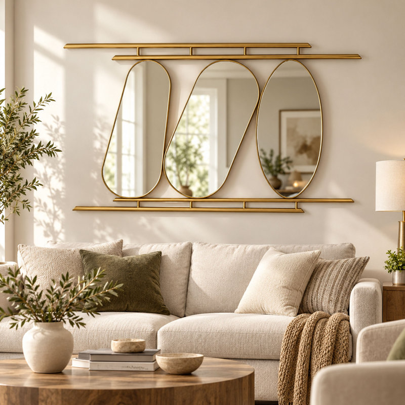 Oval Wall Mirror