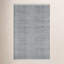 Herringbone Swedish Blue Handwoven Cotton Rug-49206489-130704068