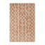 Tapis brun treillis lavable à la machine-133856273