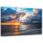 Jetty At Sunset - Wrapped Canvas Print-1815796137