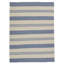 Quad Stripe Flatweave Dhurrie Striped Area Rug-1470807817