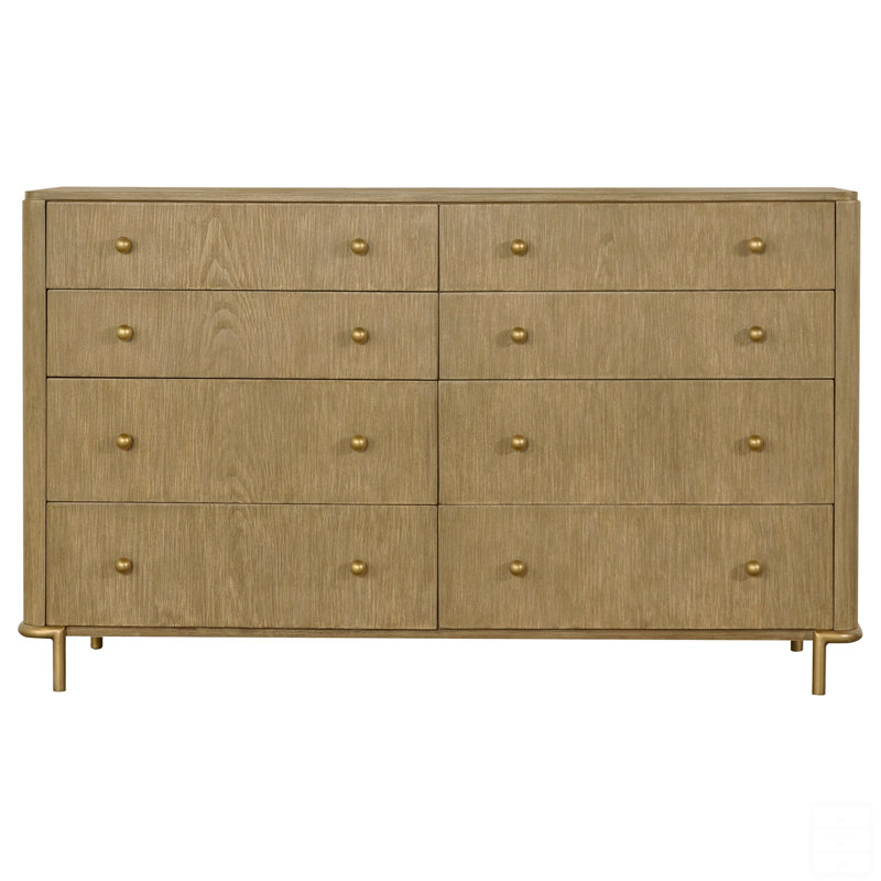 Commode rectangulaire à 8 tiroirs