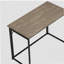 Bureau pliant peu encombrant, gris