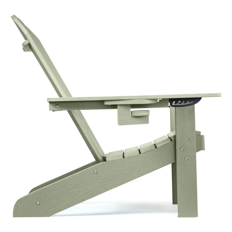Outdoor Adirondack Chair, Green
