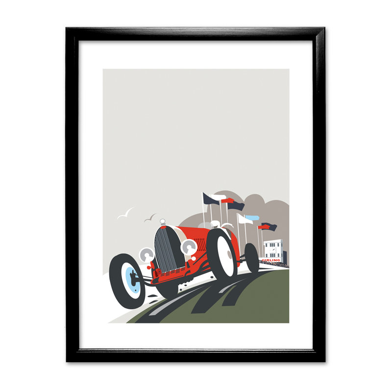 Dave Thompson - Single Picture Frame Print, Black