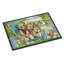 Tapis d’extérieur antidérapant à fleurs teddy-16653317