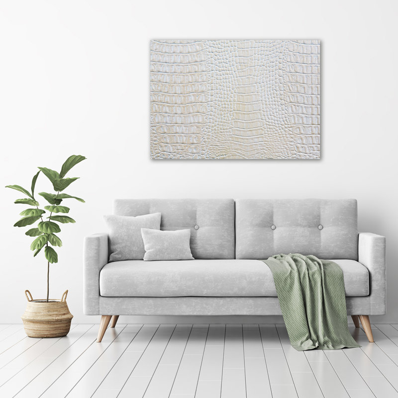 Crocodile Skin - Unframed Art Prints on Glass