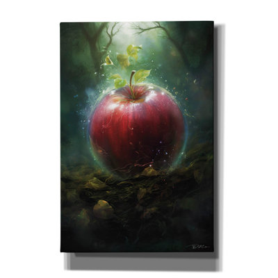 Art mural sur toile Winston Porter «Magical Apple Fantastic 6» par Momart