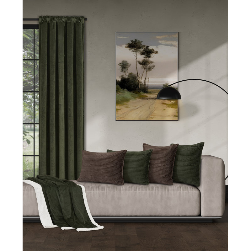 Townsend 108" Window Panel, 55" W x 108" L, Indigo