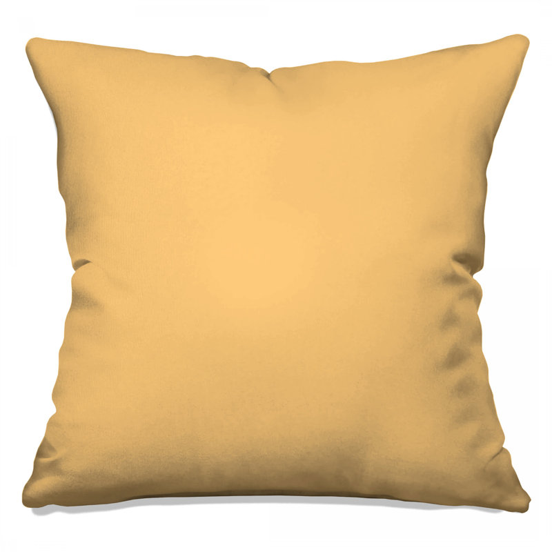 Coussins décoratifs de couleur beige uni, 18 x 18 pouces