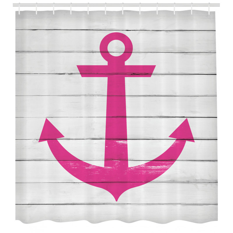 Ensemble de rideau de douche + crochets, H 75 po x l 69 po