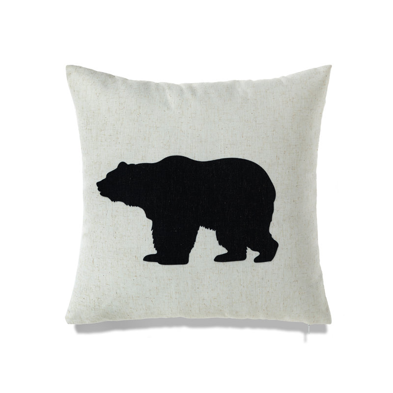 Housse de coussin carré O Canada, H 18 po x l 18 po x P 2,5 po, Mélange de duvet