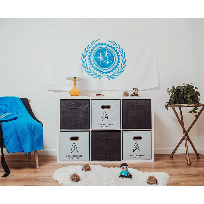 Ukonic Fabric Decorative Bin