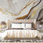 Murale or et marbre blanc-1866262334