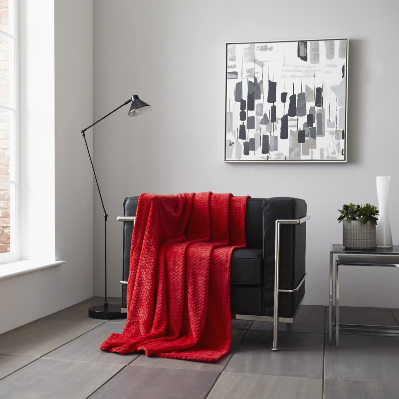 Throw Blanket, W150 x L200cm, Black
