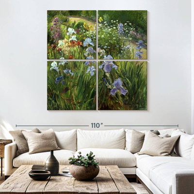 Haris iris et marguerites Oxeye