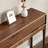Nordic-style simple rectangular console table