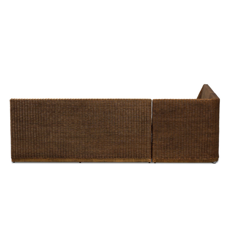 Senna Dining Banquette L Shape 83", 32.5" H x 106.25" W x 83.25" D
