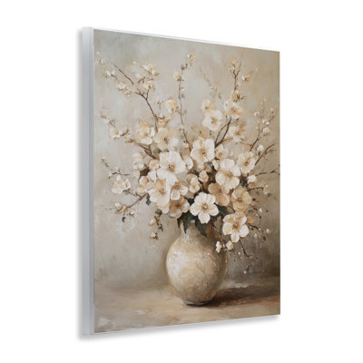  Fleurs de cerisier en poterie, art mural par Petal Prints Design