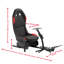 Romana Cockpit Racing Seat Black & Red