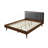 Queen Size Upholstery Platform Bed