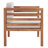 Kinnell Acacia Outdoor Lounge Chair-1153743040