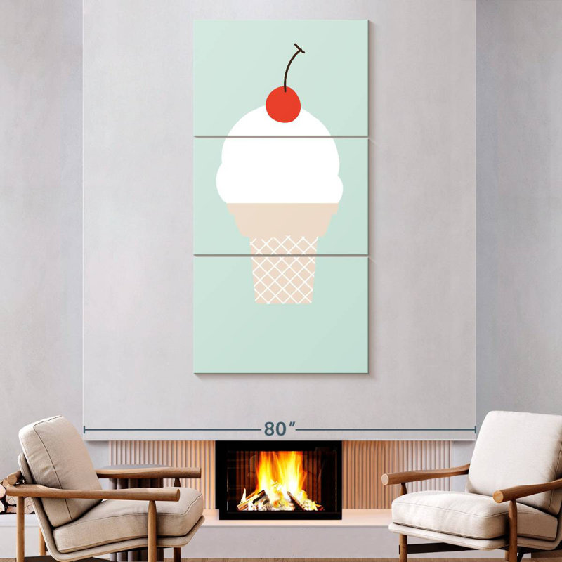 Ice Cream Cone I, 80" H x 39" W