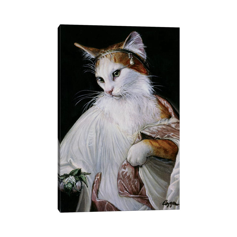 Catnip Bearer 1 Piece Wrapped Canvas Painting, 66.04 cm H x 45.72 cm W x 1.91 cm D