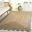 Tapis d'intérieur en jute tissé à la main Natural Fiber-432367319-419024365