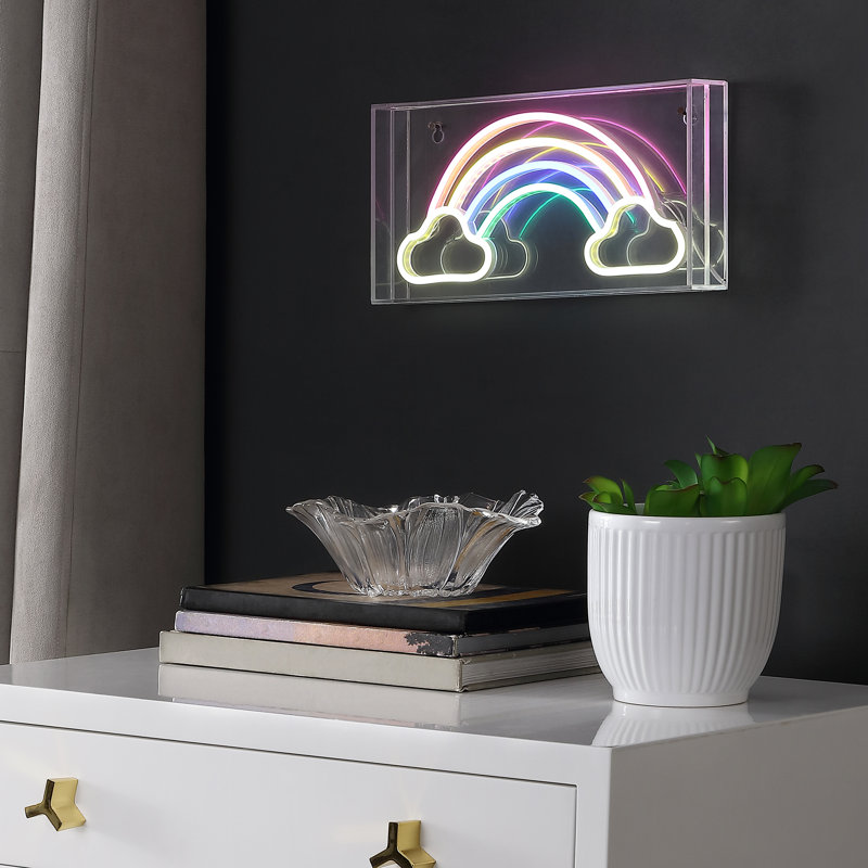 Enseigne néon à DEL 5,9 po Rainbow