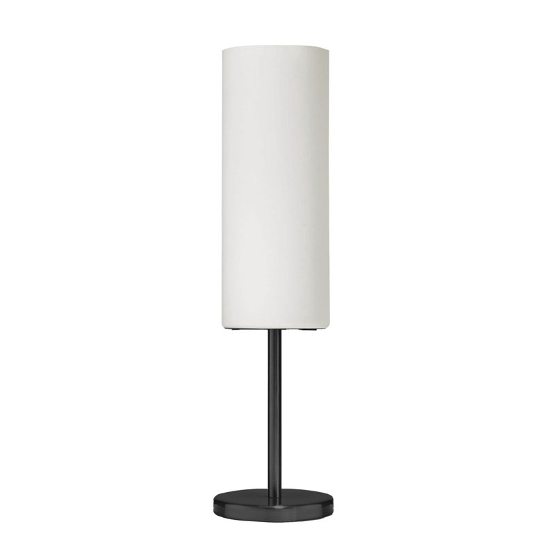 Binnu Metal Table Lamp, Matte Black