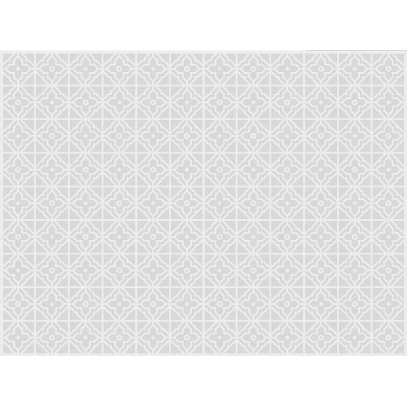Vinyl Mat Tobiah in Light Grey, Runner 66 x 250cm