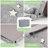 Kids Sofa Foldable Floor Mattress, Toddler Floor Fold Out Couch Sofa Bed, Child Futon Folding Chair Floor Bed With Storage Bag-564066125