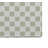 Checkered Absorbent Non-Skid Rectangular Toilet Mat